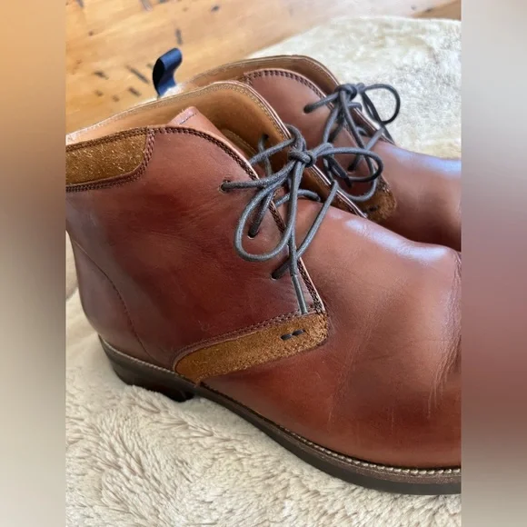 Florsheim Men's Brown Leather Lace-Up Shoes - Picture 14 of 14